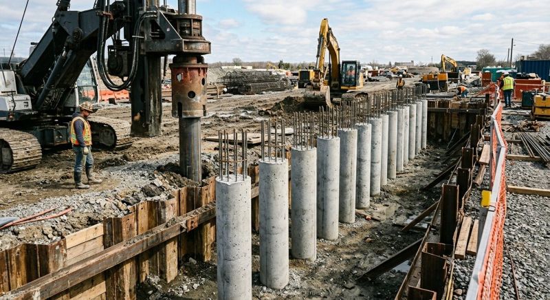 Concrete Piling Installation Service